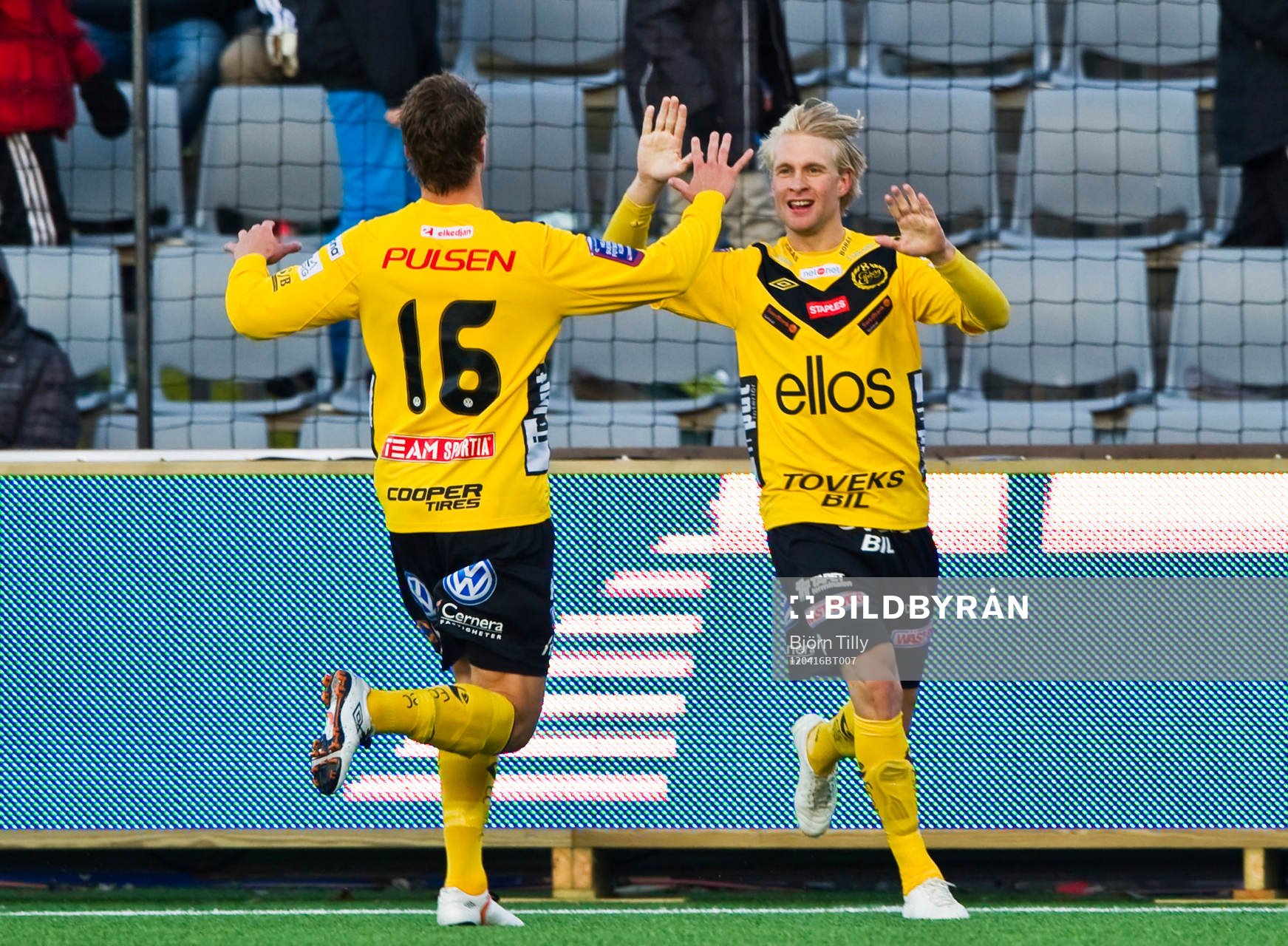 Johan Larsson, Elfsborg, jubel