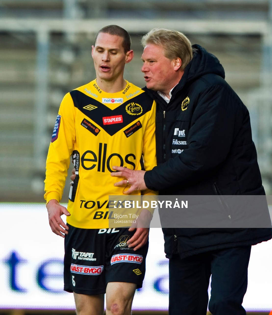 Jon Jönsson och Jörgen Lennartsson, tränare