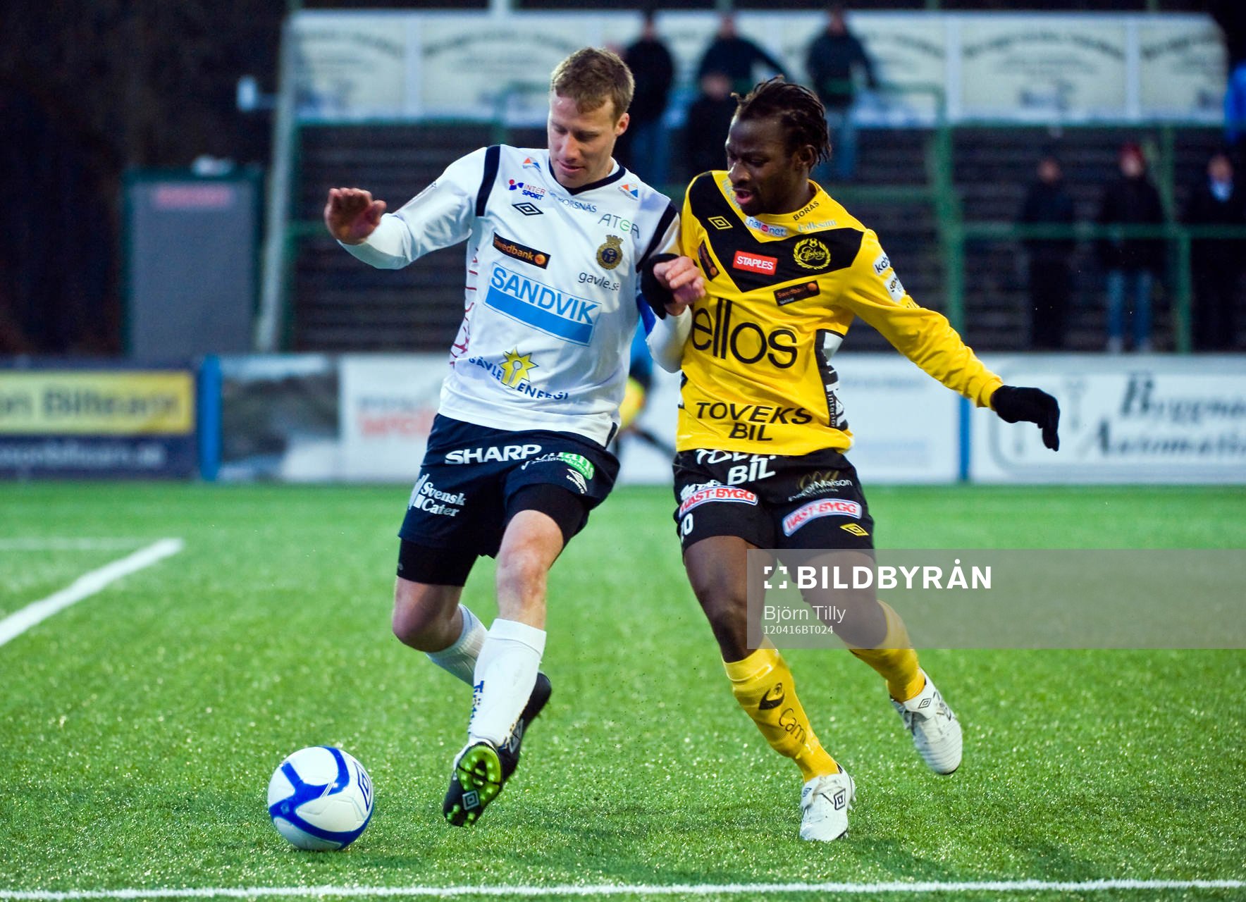 Daniel Bernhardsson, Gefle och Amadou Jawo, Elfsborg