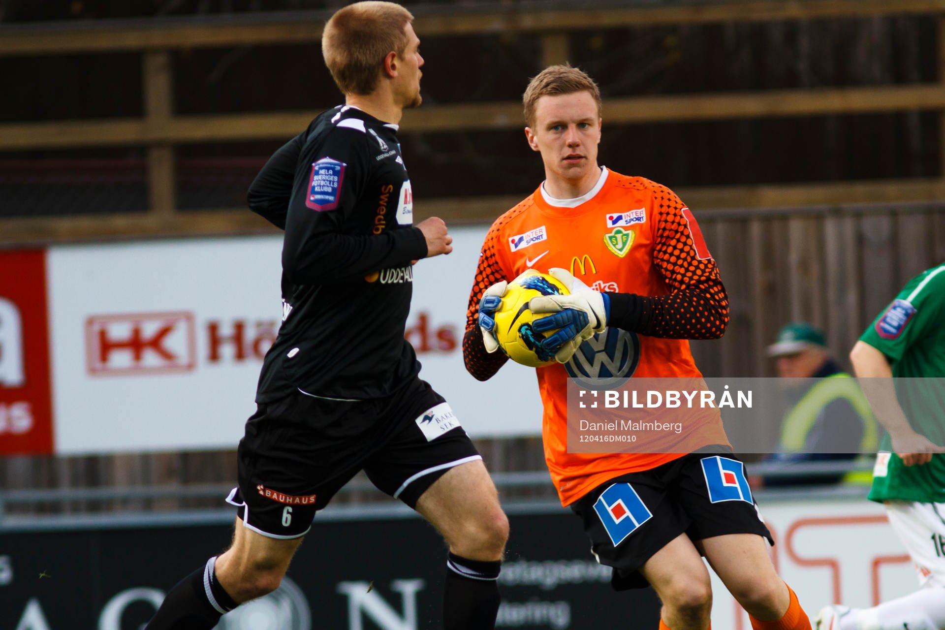 Nicklas Helgesson, målvakt, Jönköping, Steffen Vroom,