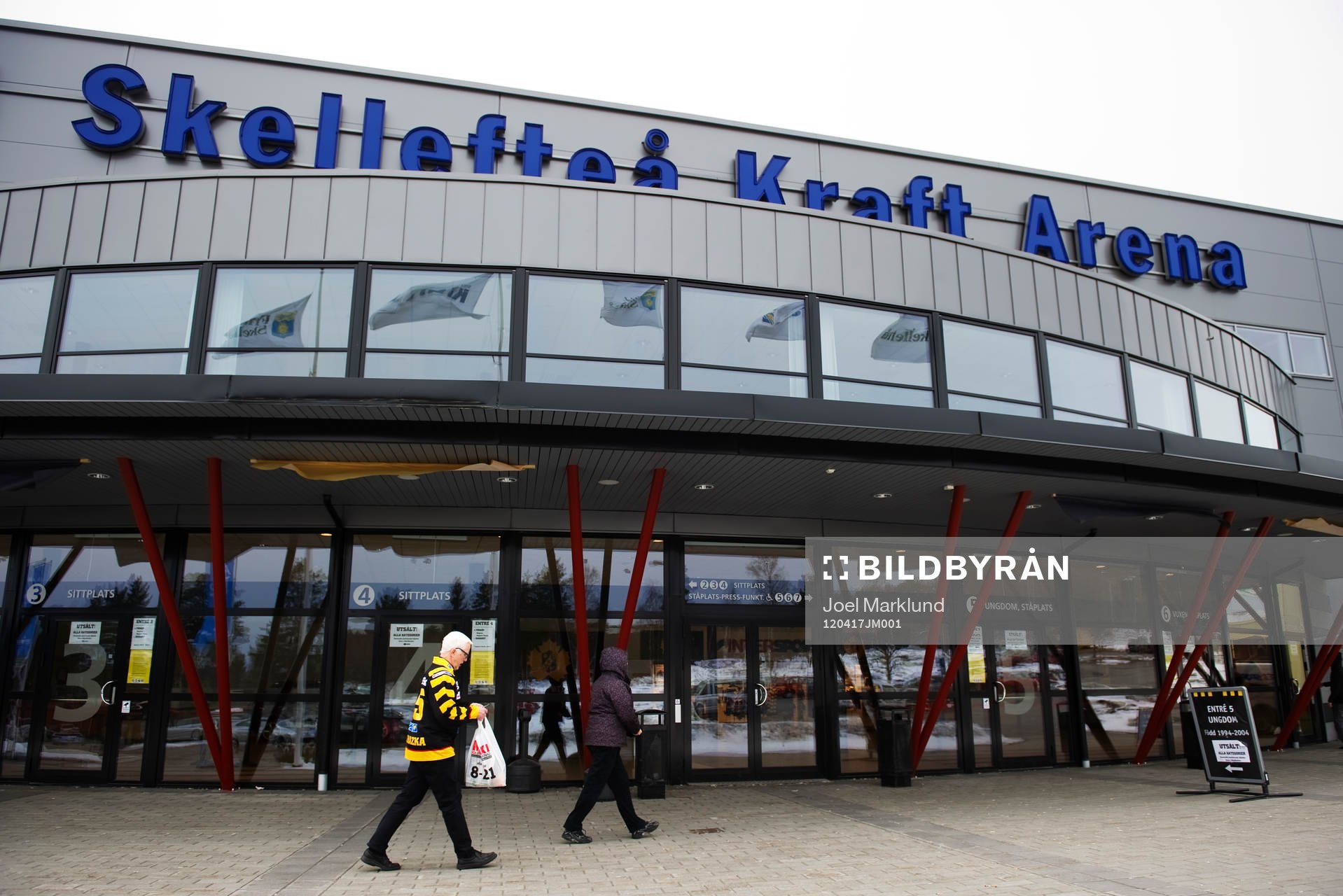 Skellefteå Kraft Arena, exteriör