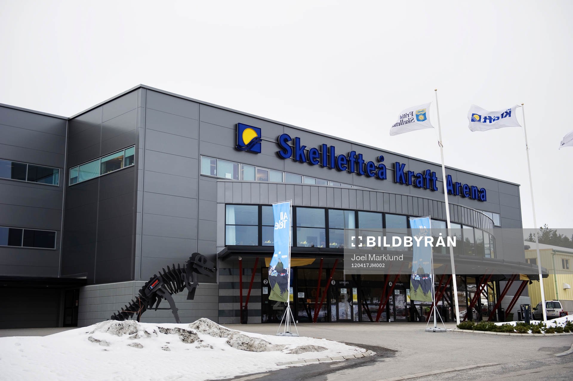 Skellefteå Kraft Arena, exteriör