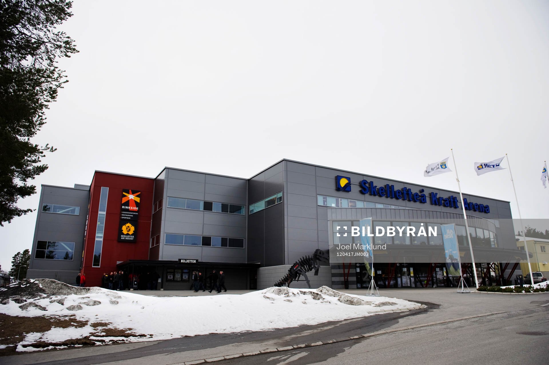 Skellefteå Kraft Arena, exteriör