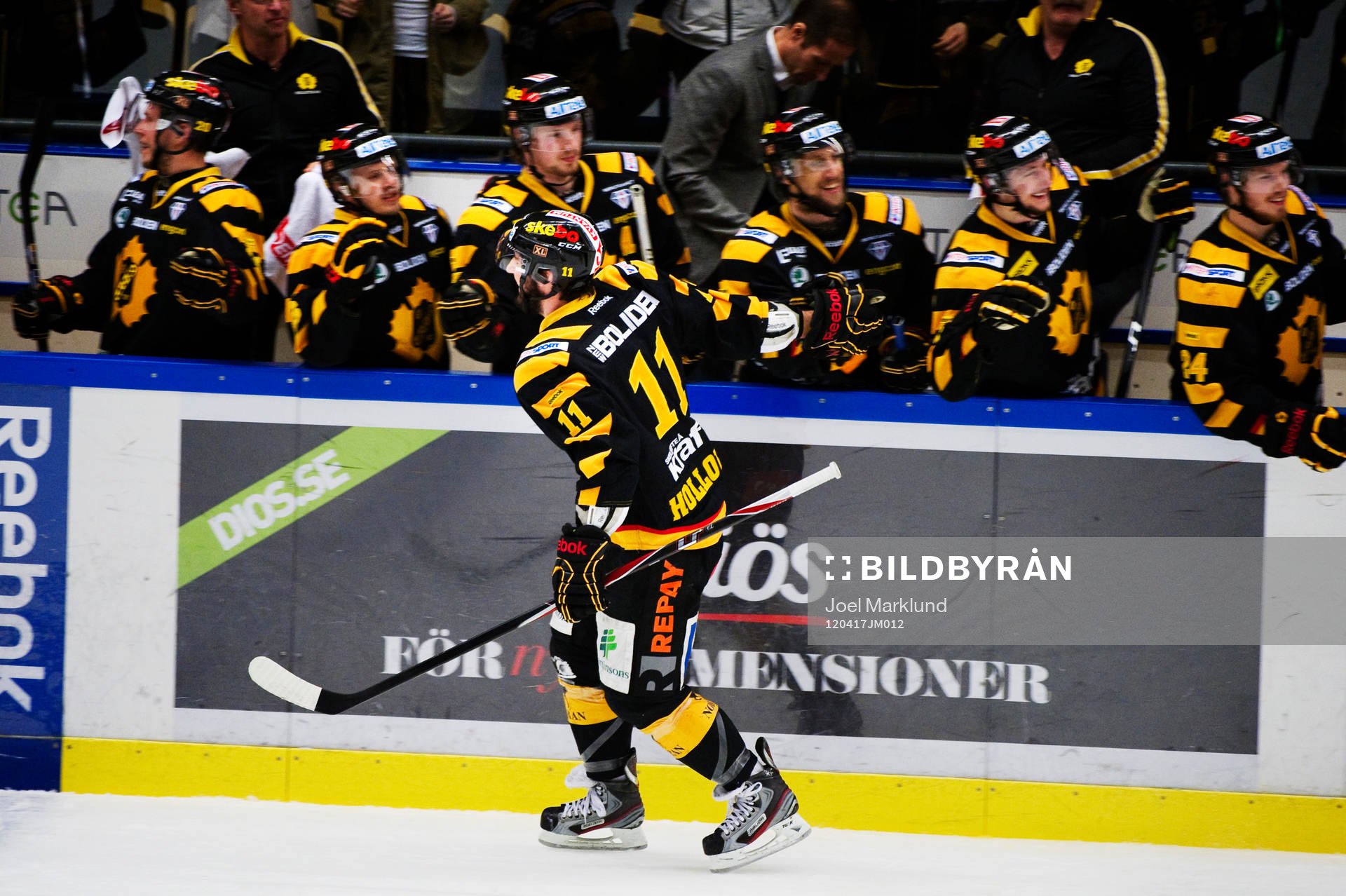 George Holloway, Skellefteå, jubel