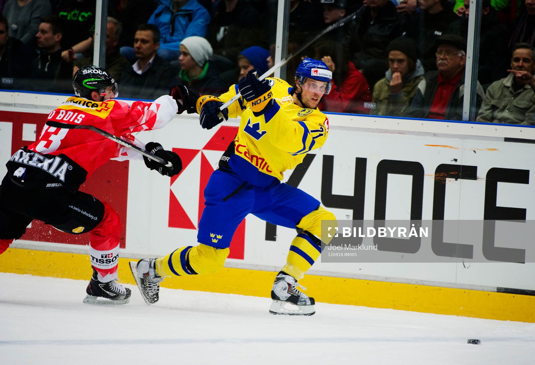 Felicien Du Bois, Schweiz, och Jonas Andersson, Sverige