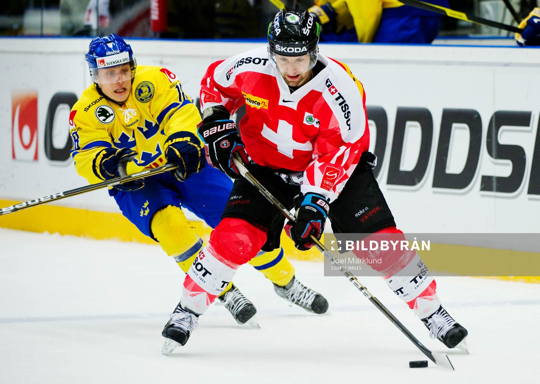 Jesper Fasth, Sverige, jagar Benjamin Plüss, Schweiz