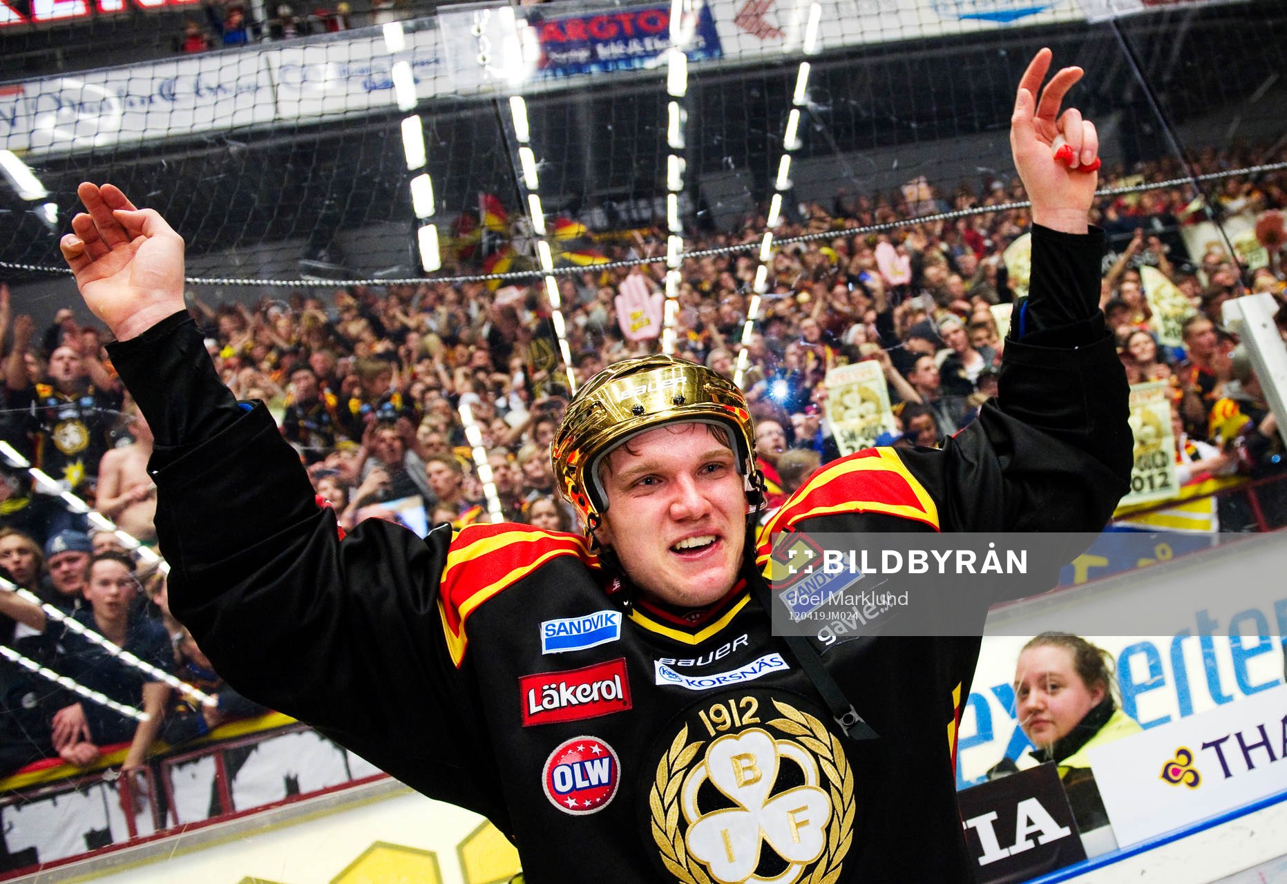Jakob Silfverberg, Brynäs. Svenska Mästare 2012, SM-guld,