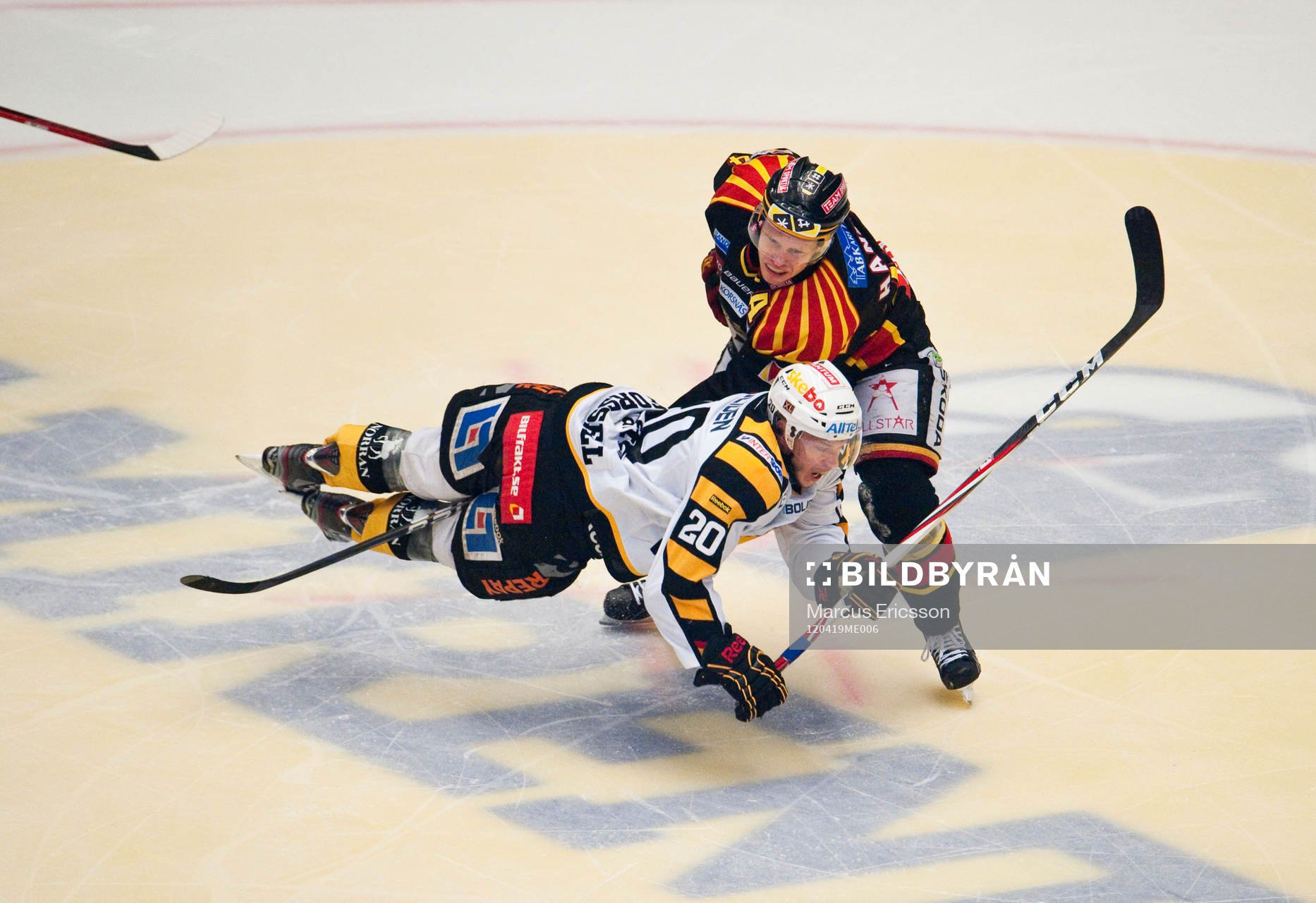 Erik Forssell, Skellefteå och Mads Hansen, Brynäs