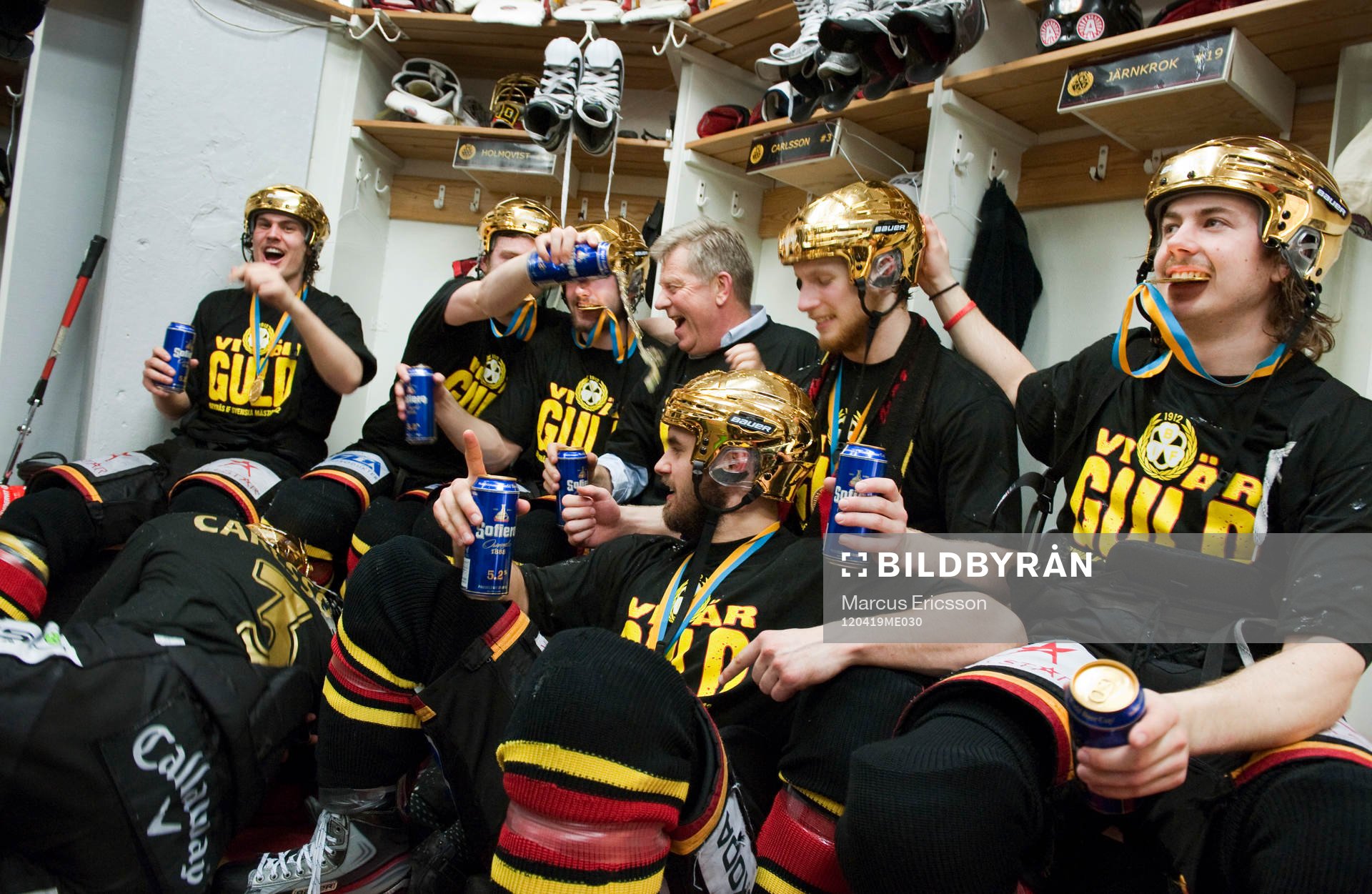 Brynäs, Svenska Mästare 2012, SM-guld, guld, jubel,
