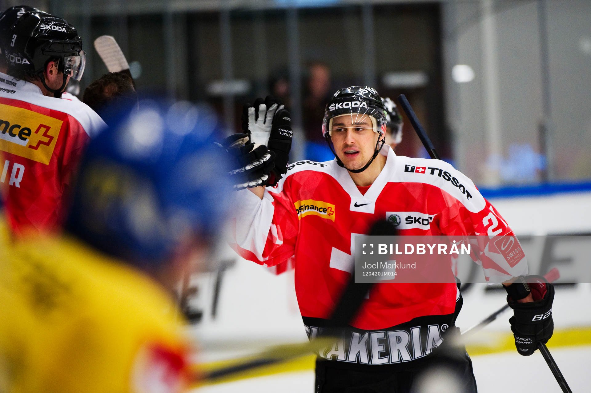 Nino Niederreiter, Schweiz, jubel