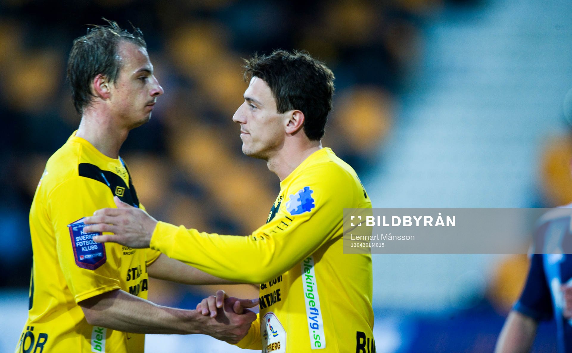 Pär Ericsson och Erton Fejzullahu, Mjällby