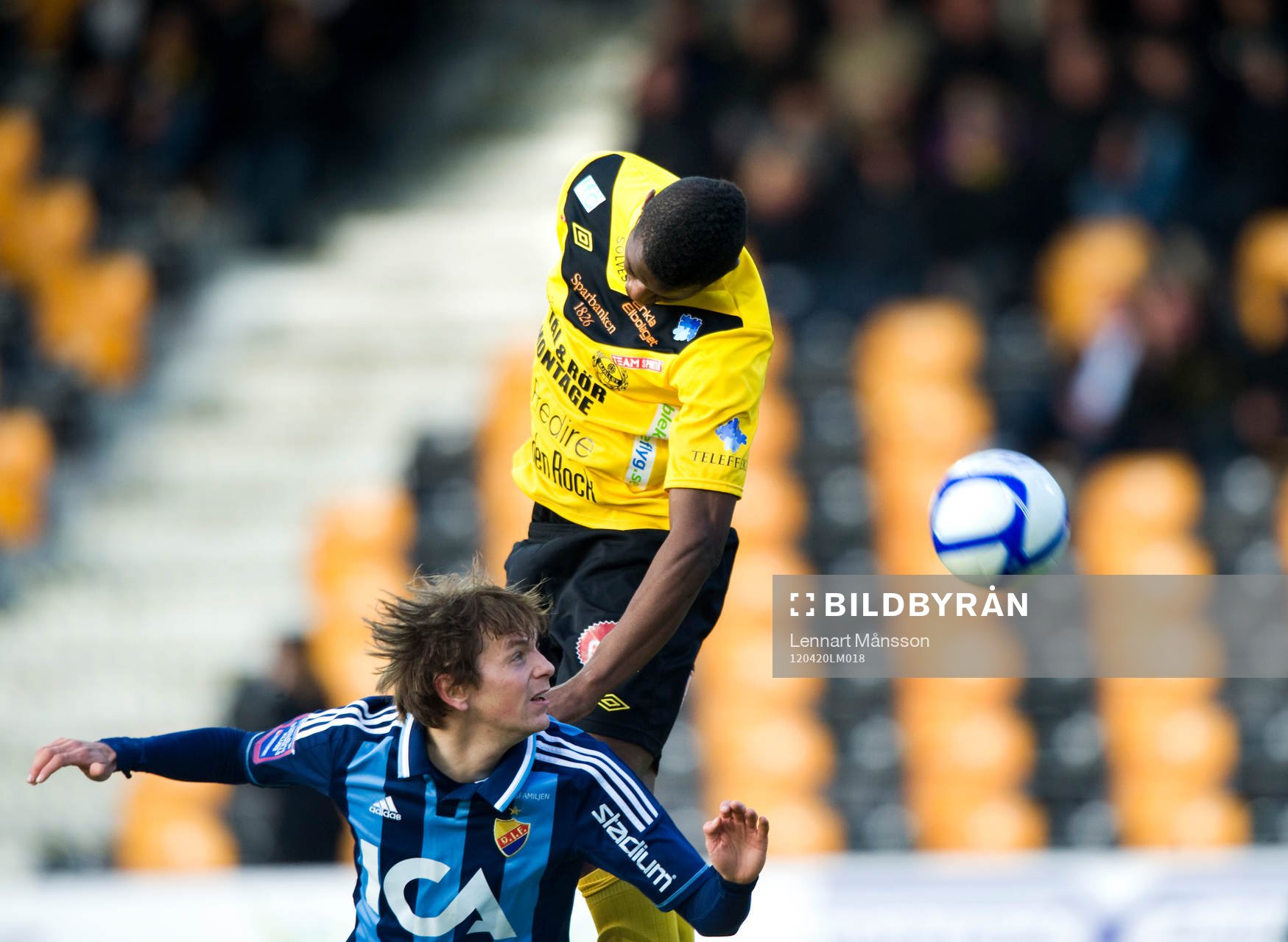 Dominique Kivuvu, Mjällby, högre än Kasper Hämälainen,