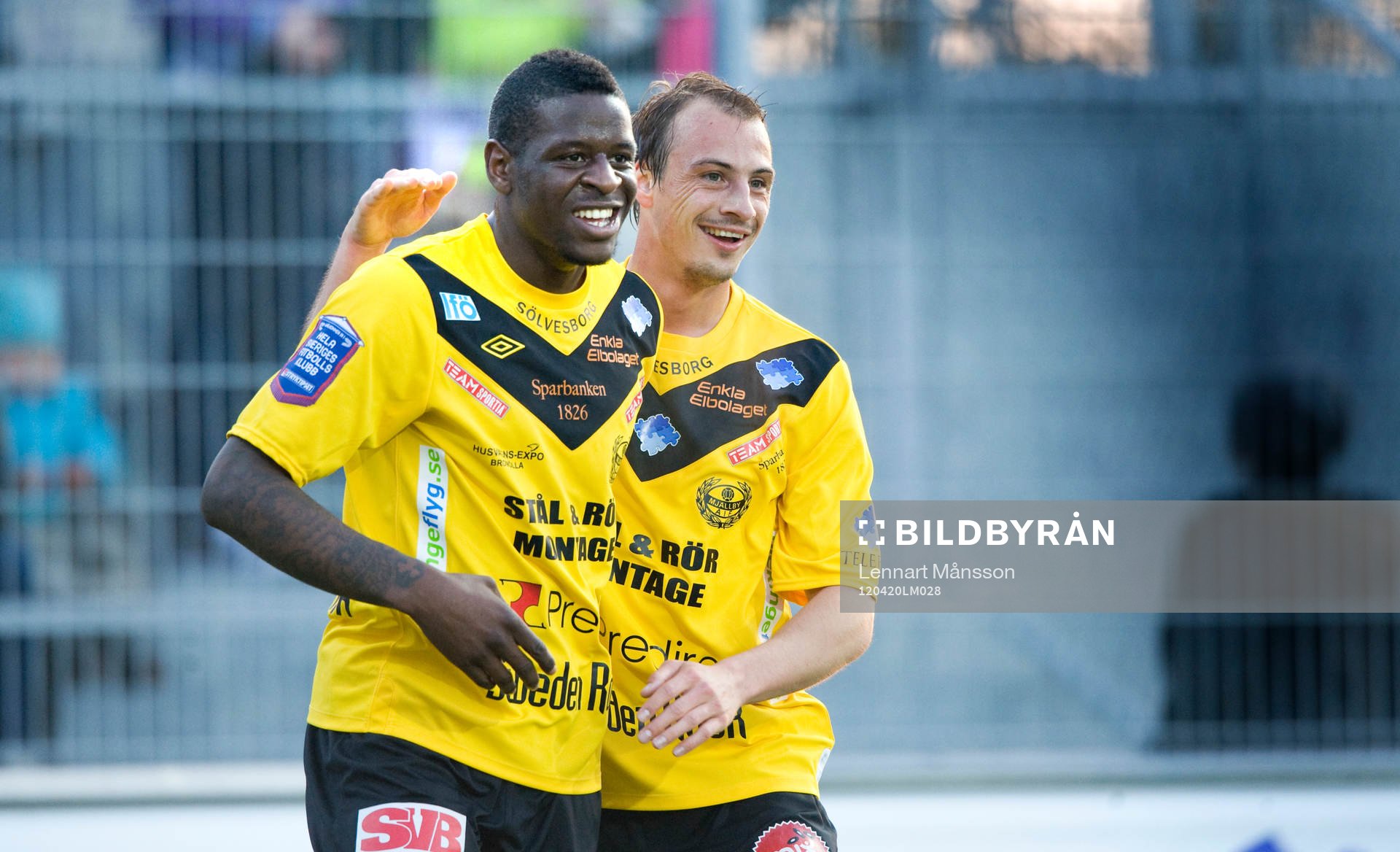 3-0, Dominique Kivuvu, Mjällby, jubel
