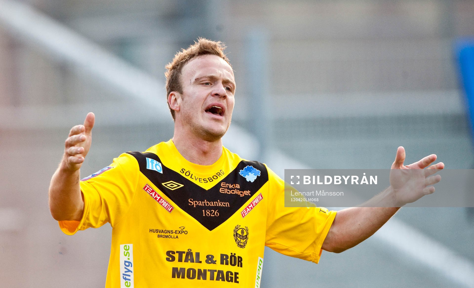 2-0, Marcus Ekenberg, Mjällby, jubel