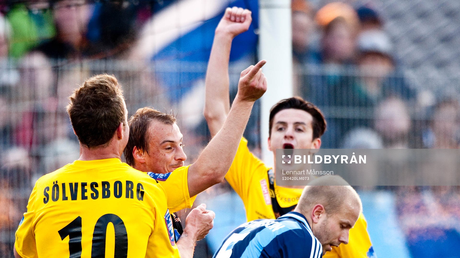 Jubel, Glädje, Markus Ekenberg och Pär Ericsson, Mjällby