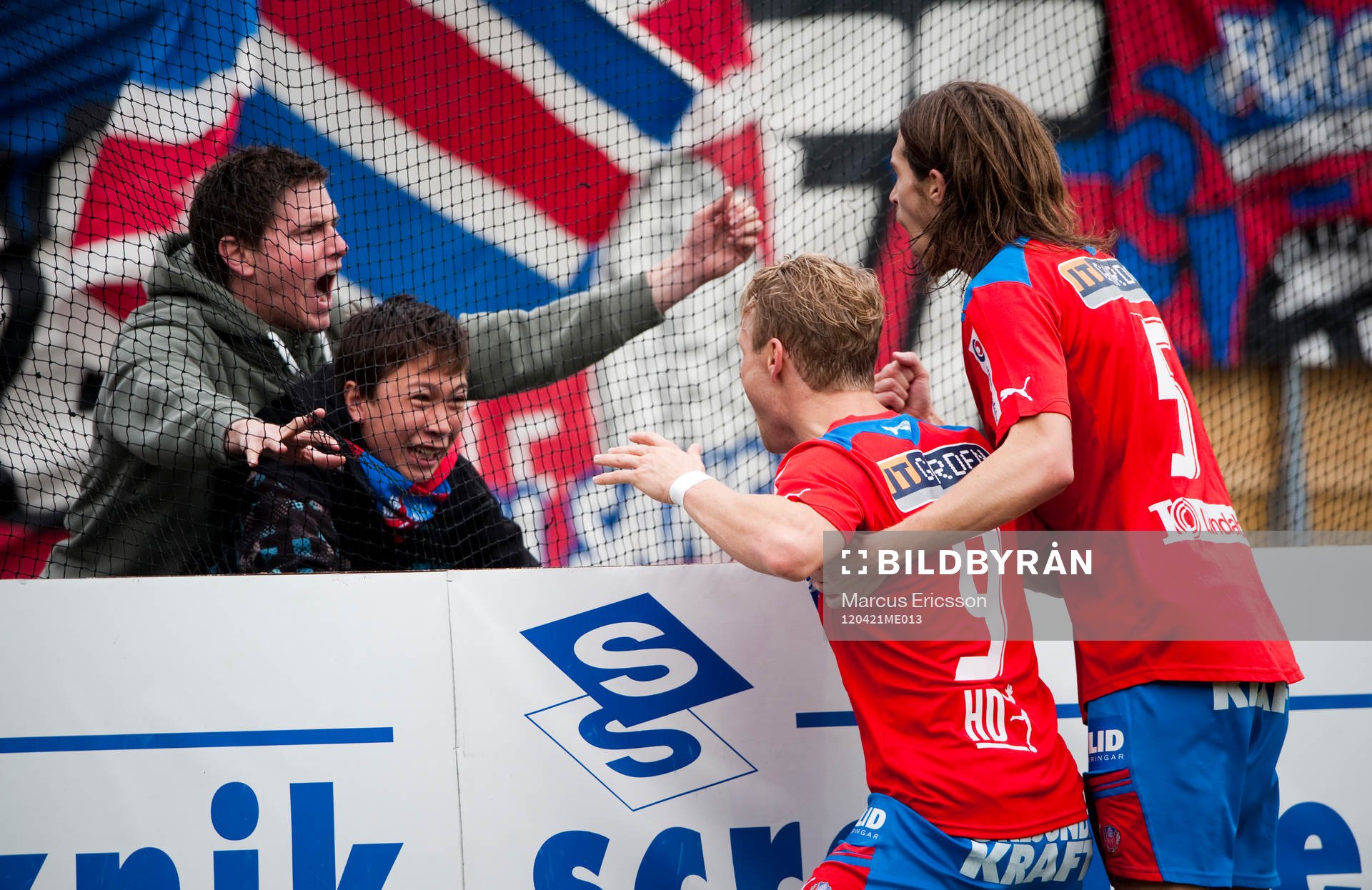 Erik Sundin och Daniel Nordmark, Helsingborg jubel