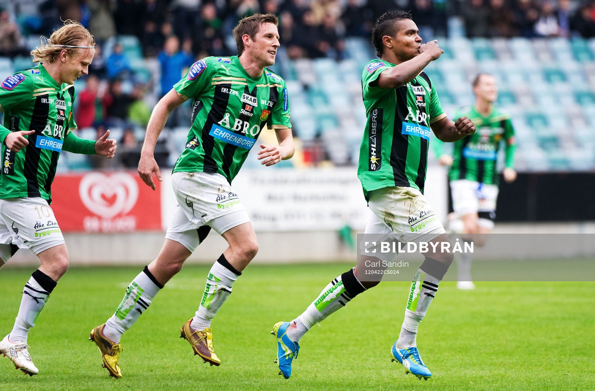 Jesper Florén, Kenneth Gustafsson, Wanderson Do Carmo,