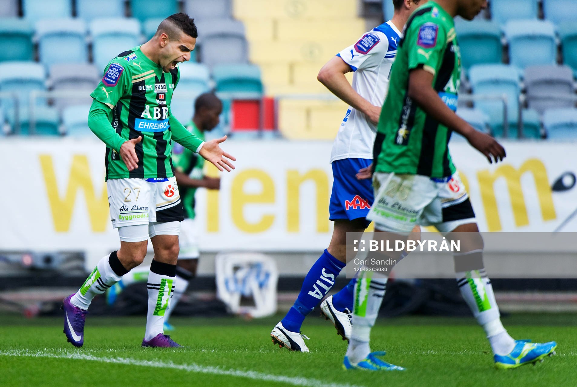 Mervan Celik, GAIS, skriker