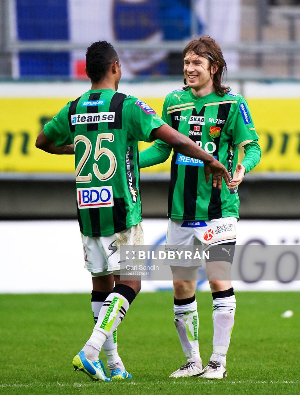 Wanderson Do Carmo, Markus Gustafsson, GAIS, jubel