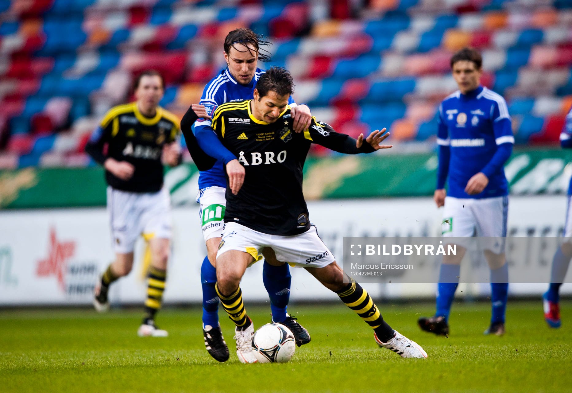 Kevin Walker, Sundsvall och Celso Borges, AIK