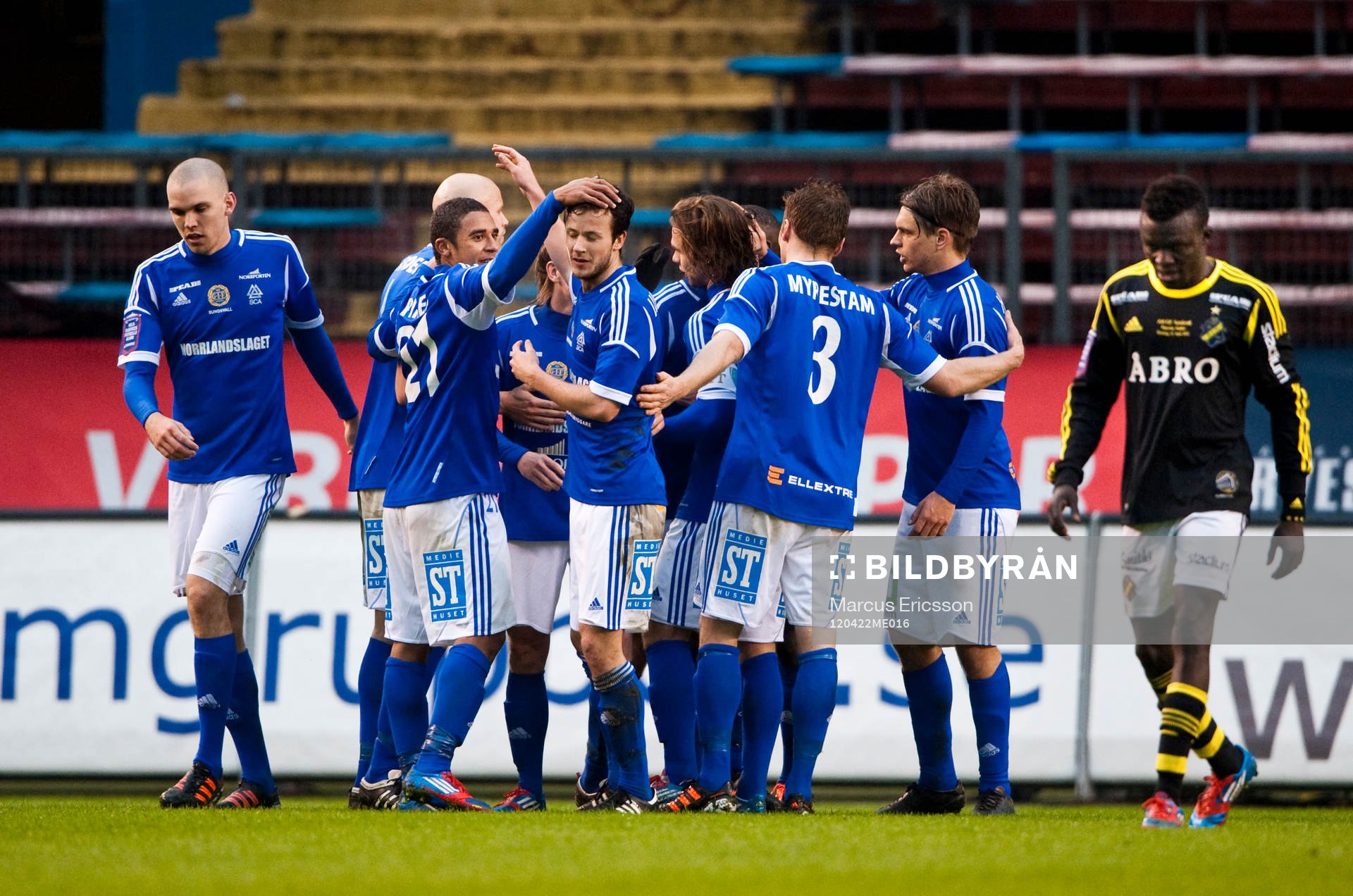 Jubel i Sundsvall