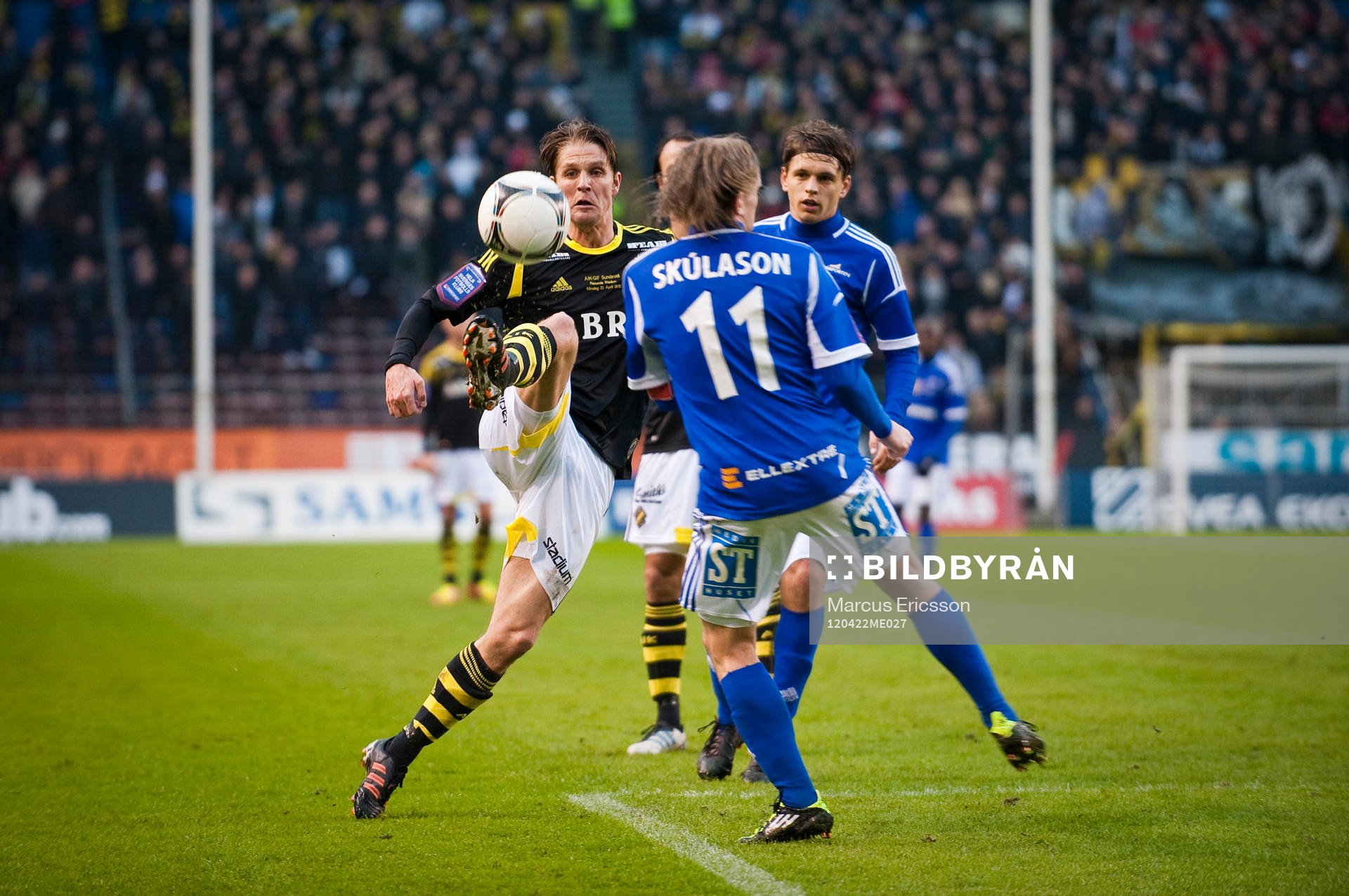 Martin Lorentzson, AIK och Ari Freyr Skulason, Sundsvall