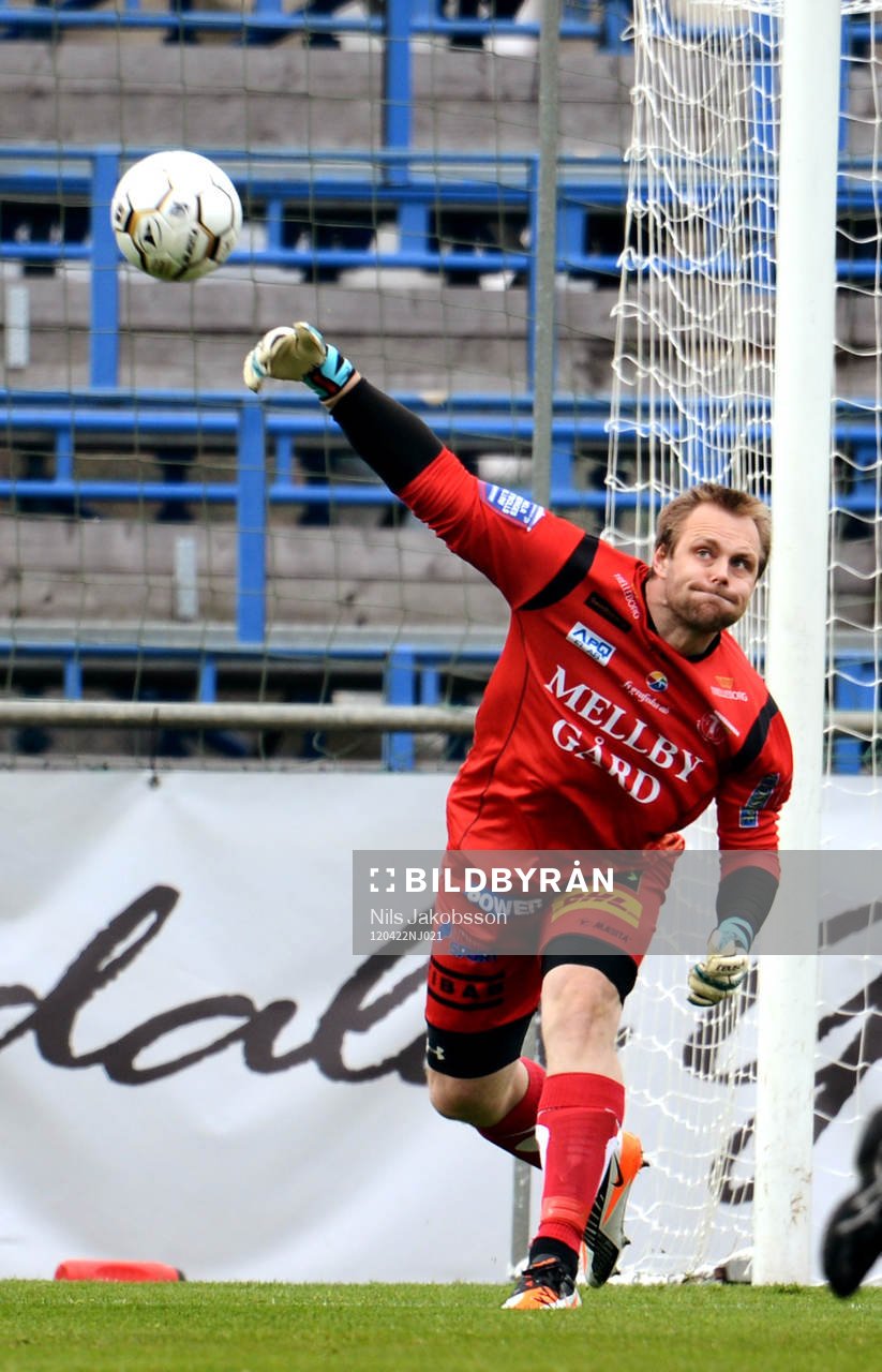 Fredrik Persson, målvakt, utkast