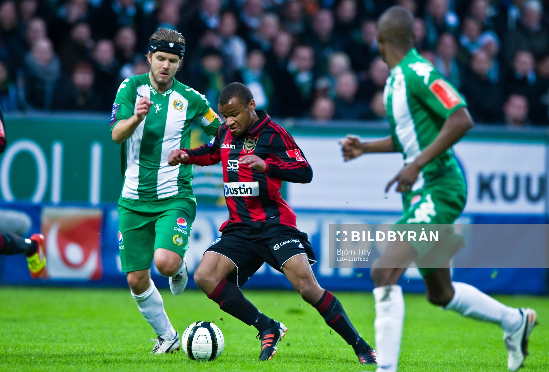 Andreas Dahl, Hammarby och Serge-Junior Martinsson Ngouali,