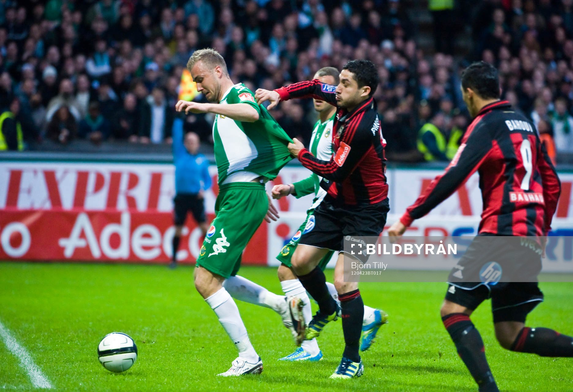 Daniel Theorin, Hammarby och Pablo Pinones Arce,
