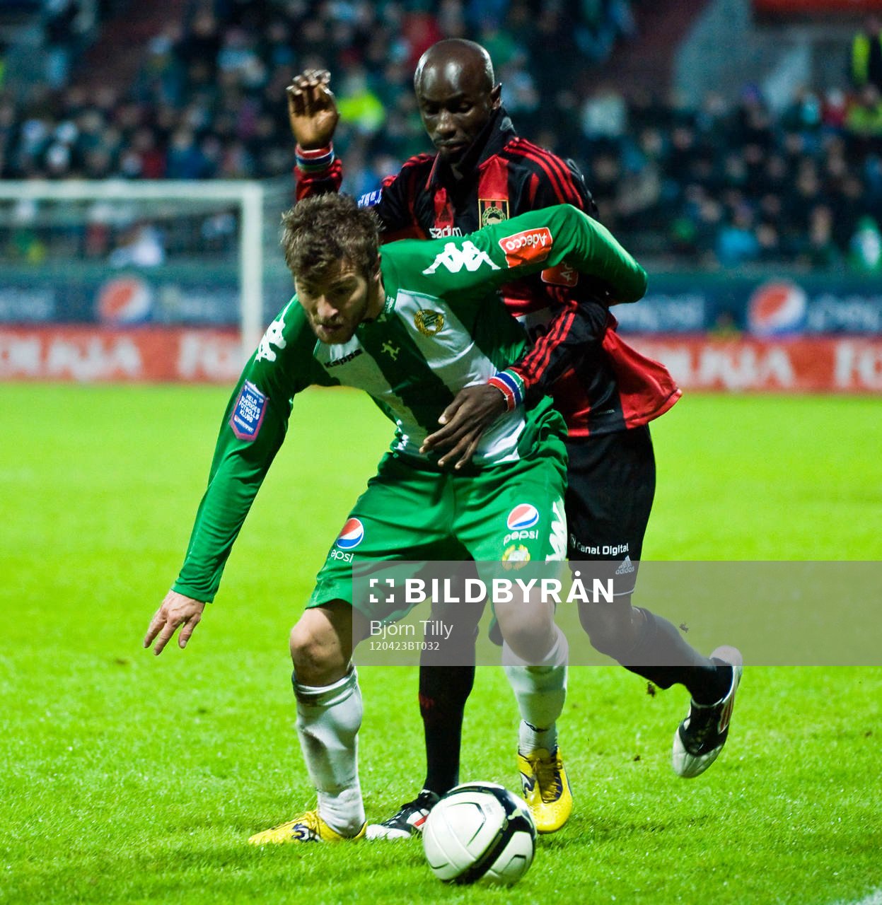 Christophe Lallet, Hammarby och Aziz Corr Nyang,