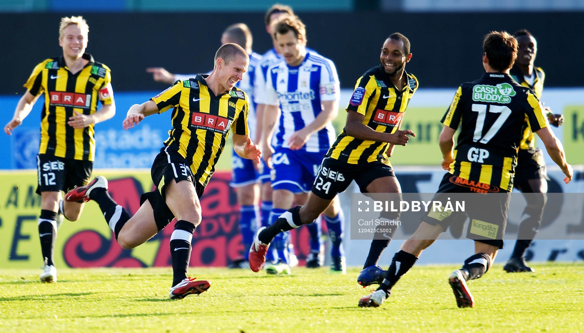 Mattias Östberg, Häcken, jubel, 1-0