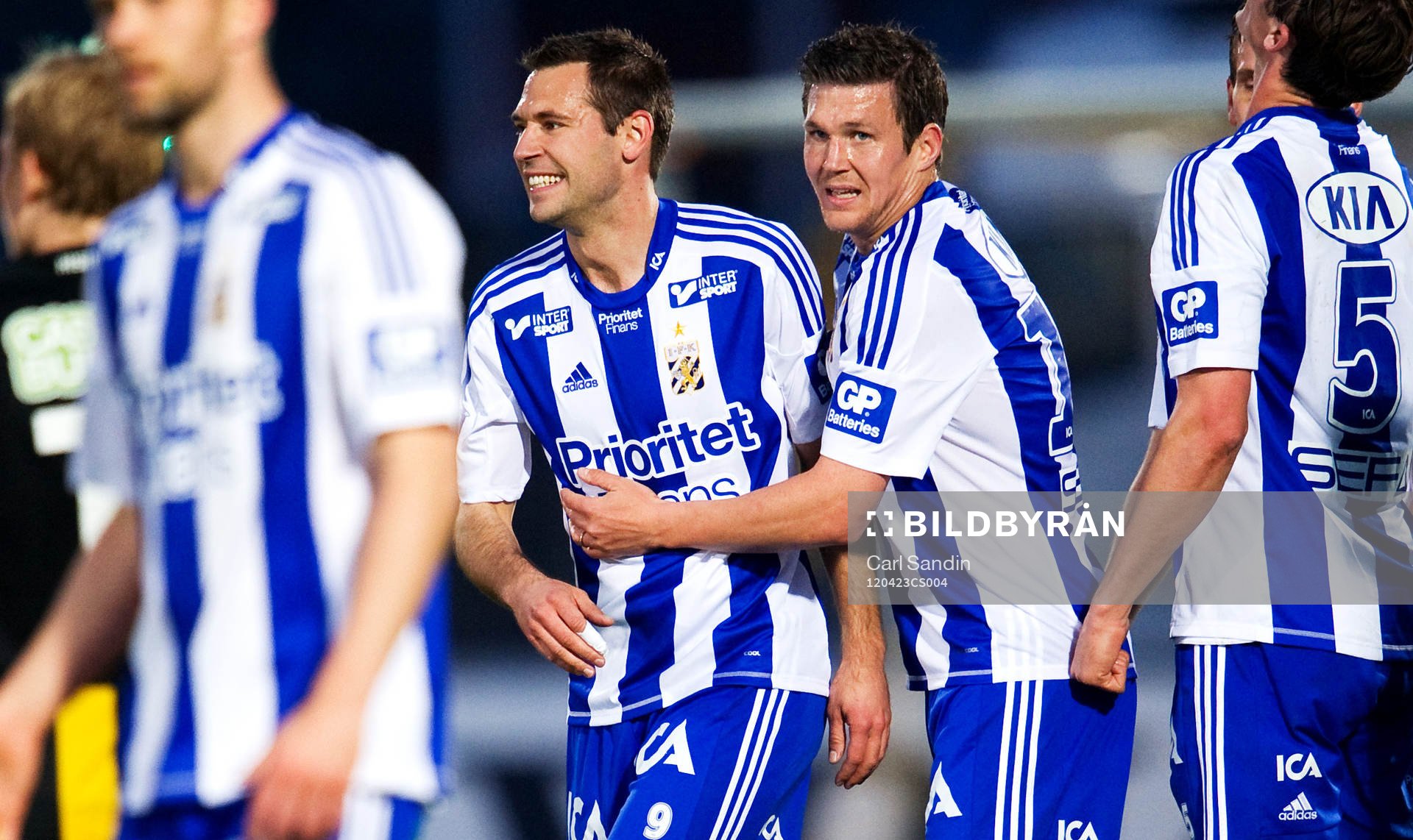 Stefan Selakovic, Hannes Stiller, IFK Göteborg, jubel
