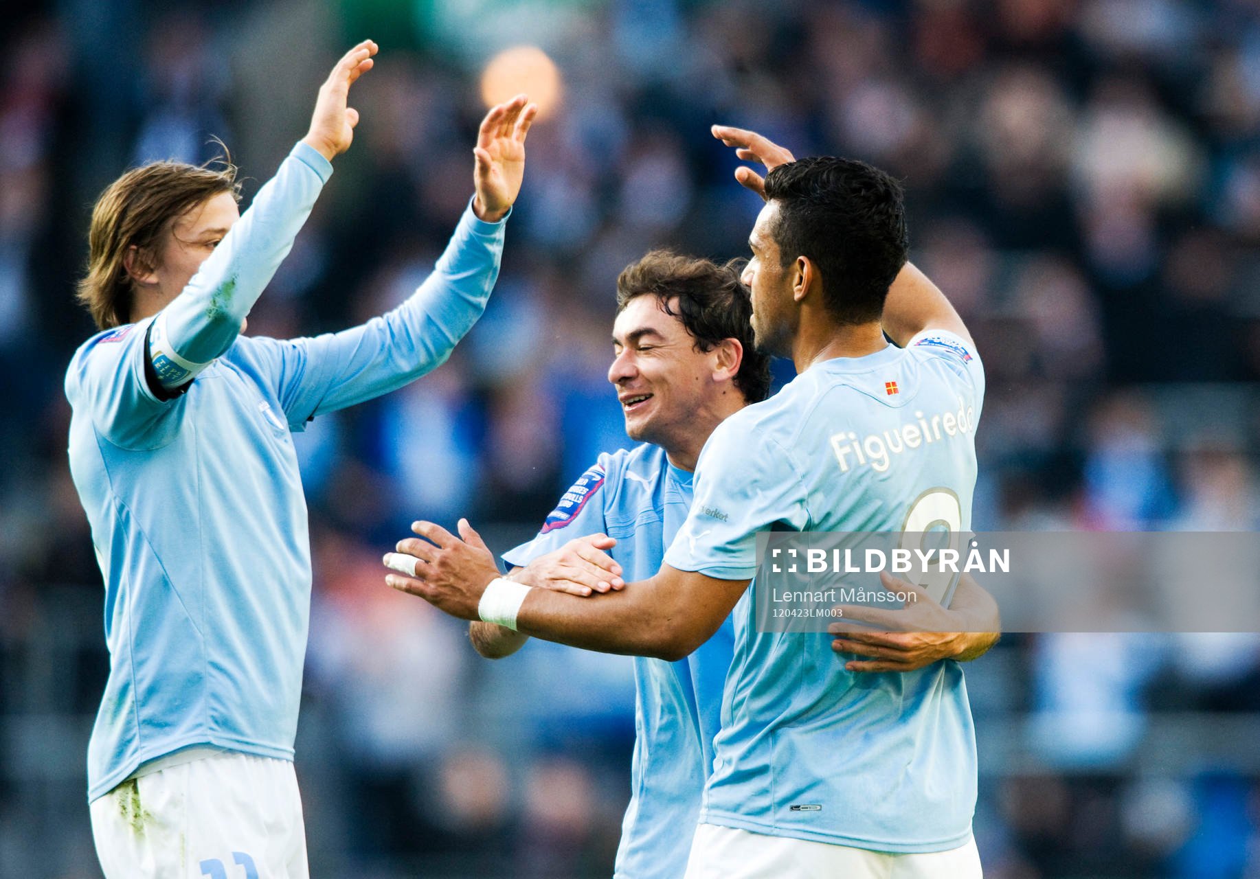 1-0 Wilton Figuieredo, Malmö, som grattas av Simon Thern