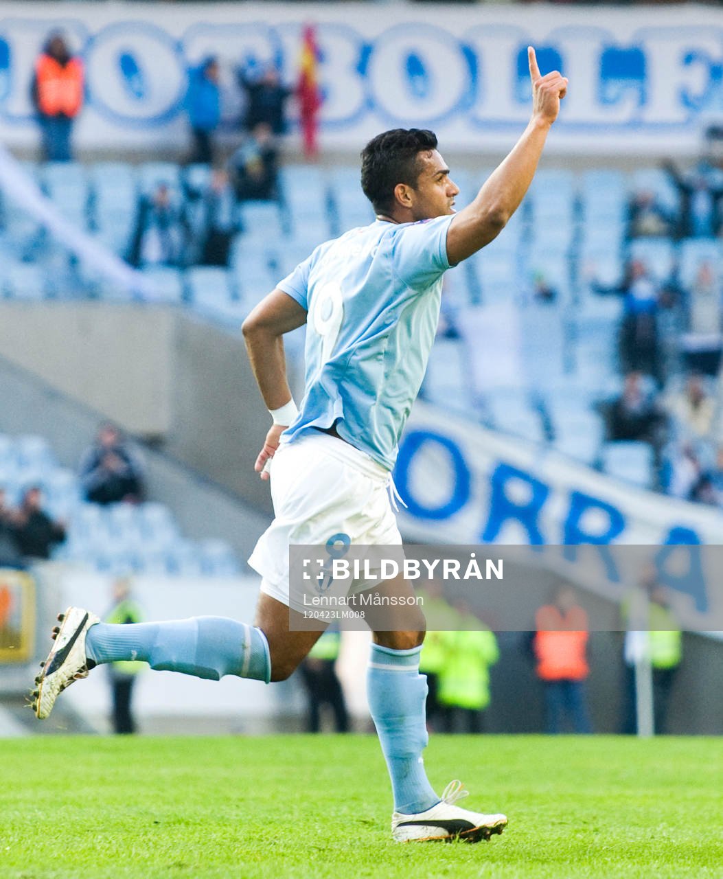 1-0 Wilton Figueiredo, Malmö, jubel