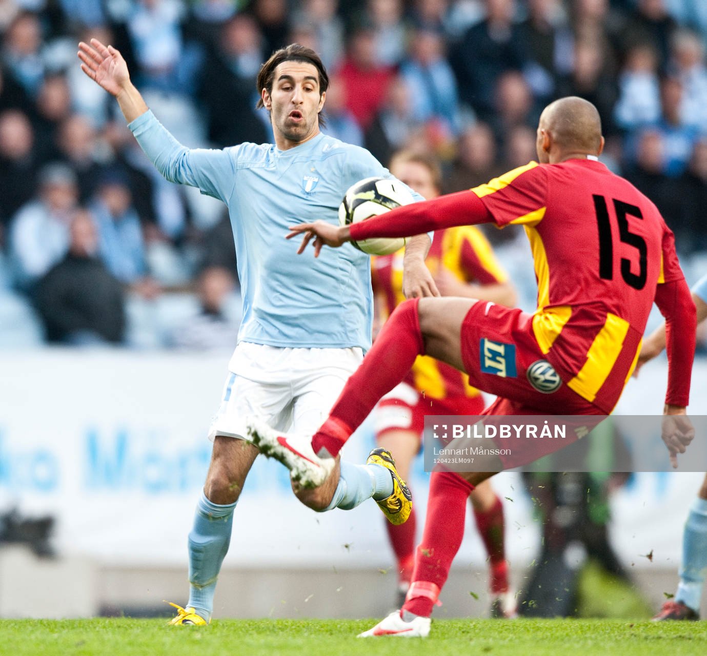 Jimmy Durmaz, Malmö och Alessandro Silva Perreira,
