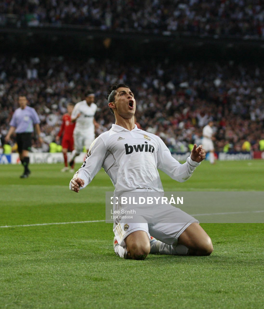 Fotboll, Champions League, semifinal, Real Madrid - Bayern