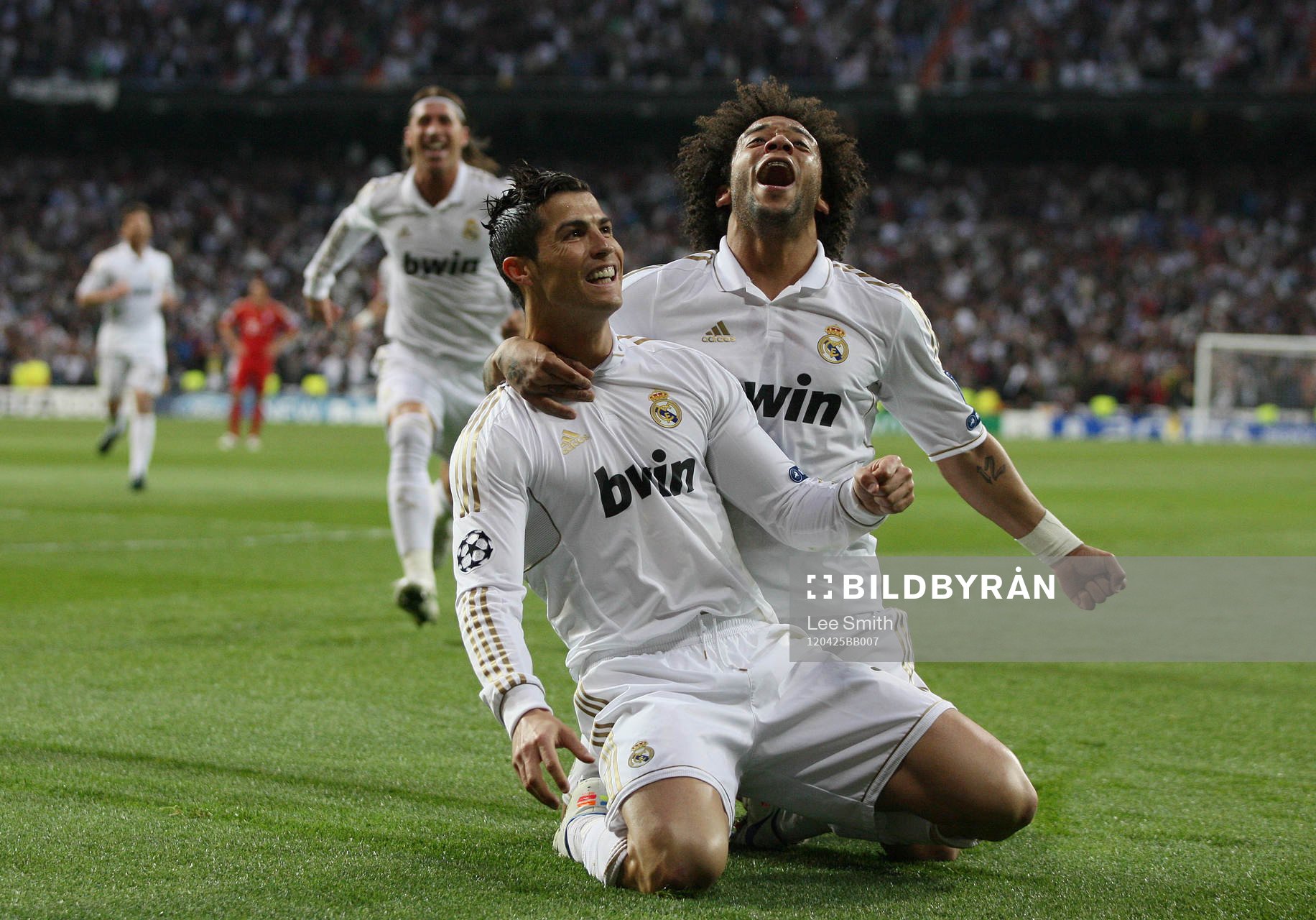 Fotboll, Champions League, semifinal, Real Madrid - Bayern