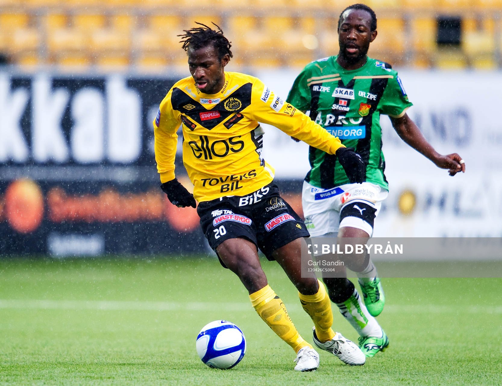 Amadou Jawo, Elfsborg, Reuben Ayarna, GAIS