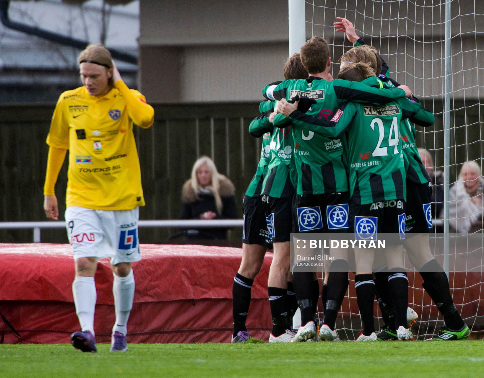 Gabriel Altermark Vanneryr, Varberg, gör matchens enda