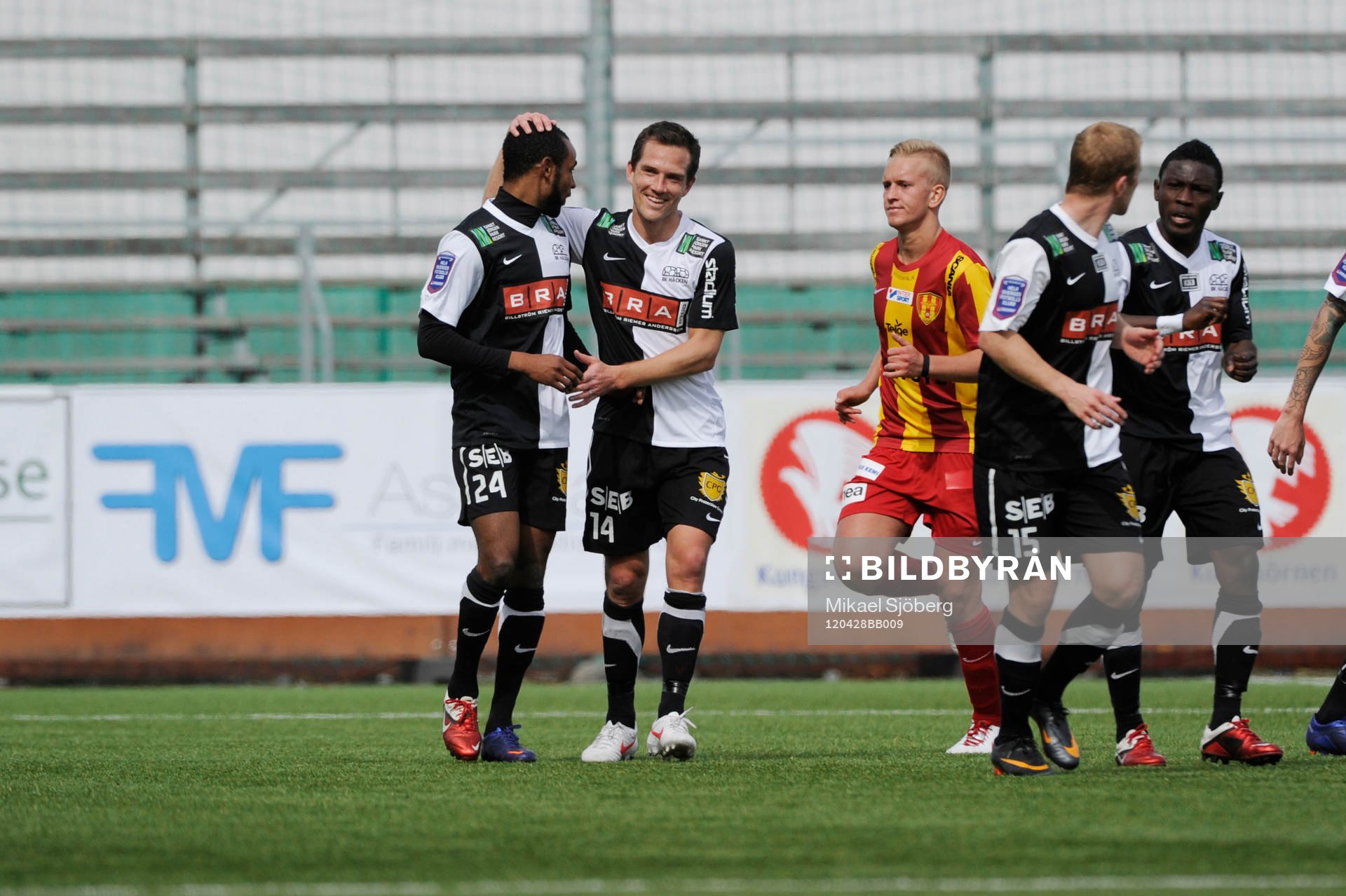Martin Ericsson, Häcken gör 0-1 på frispark i första