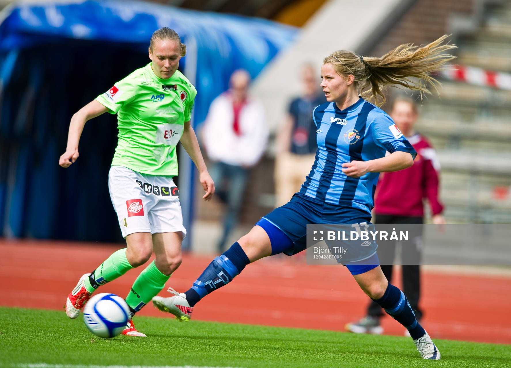  Therese Andersson, Kristianstad och Madeleine Stegius, Djurgården.
