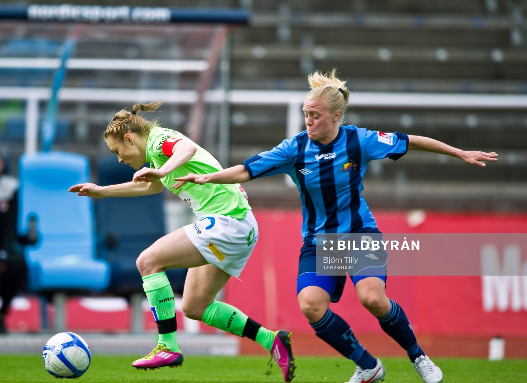 Sif Atladottir, Kristianstad och Mia Jalkerud, Djurgården