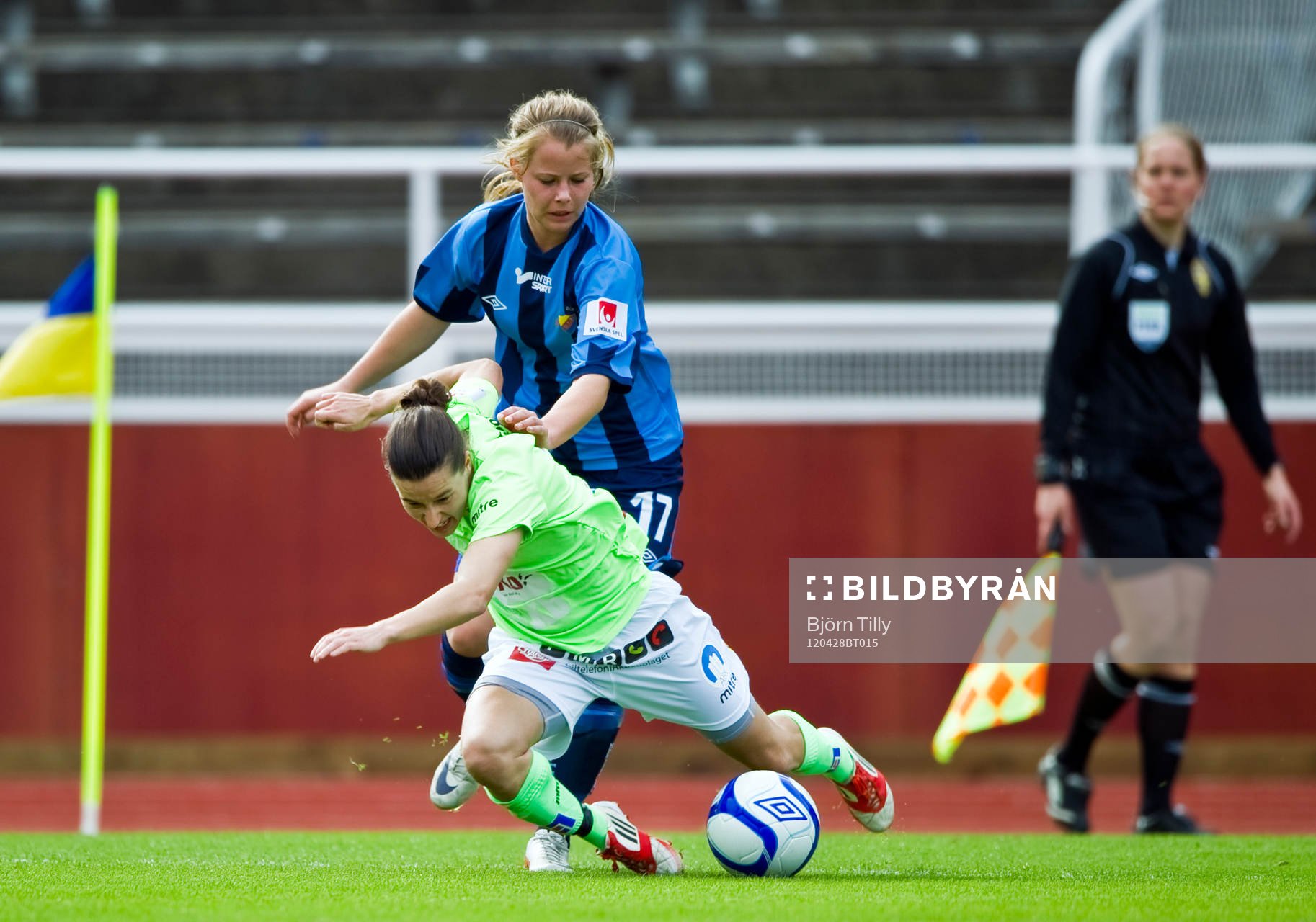 Madeleine Stegius, Djurgården och Johanna Rasmussen,