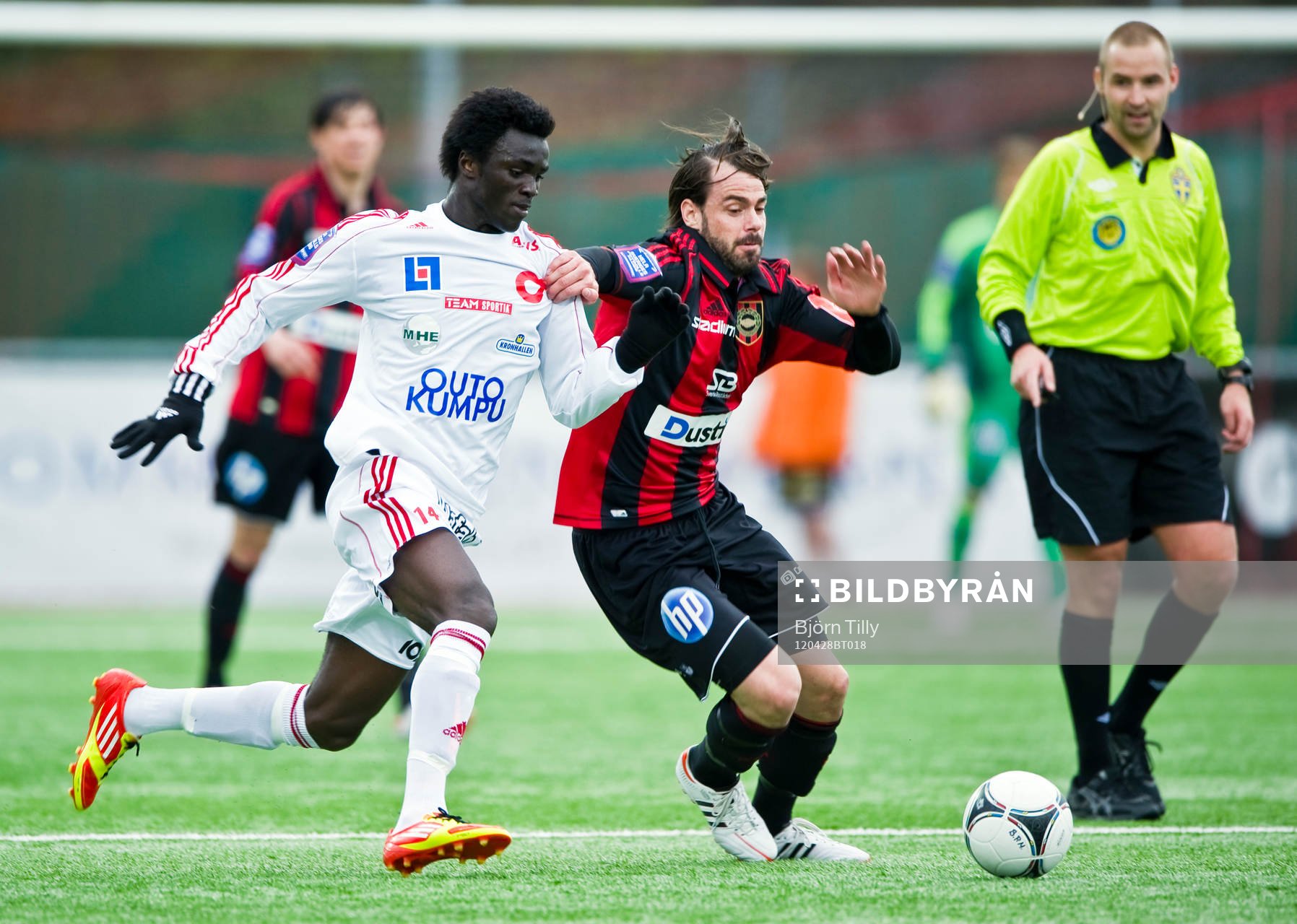 Kwame Amponsah Karikari, Degerfors och Andreas Eriksson,