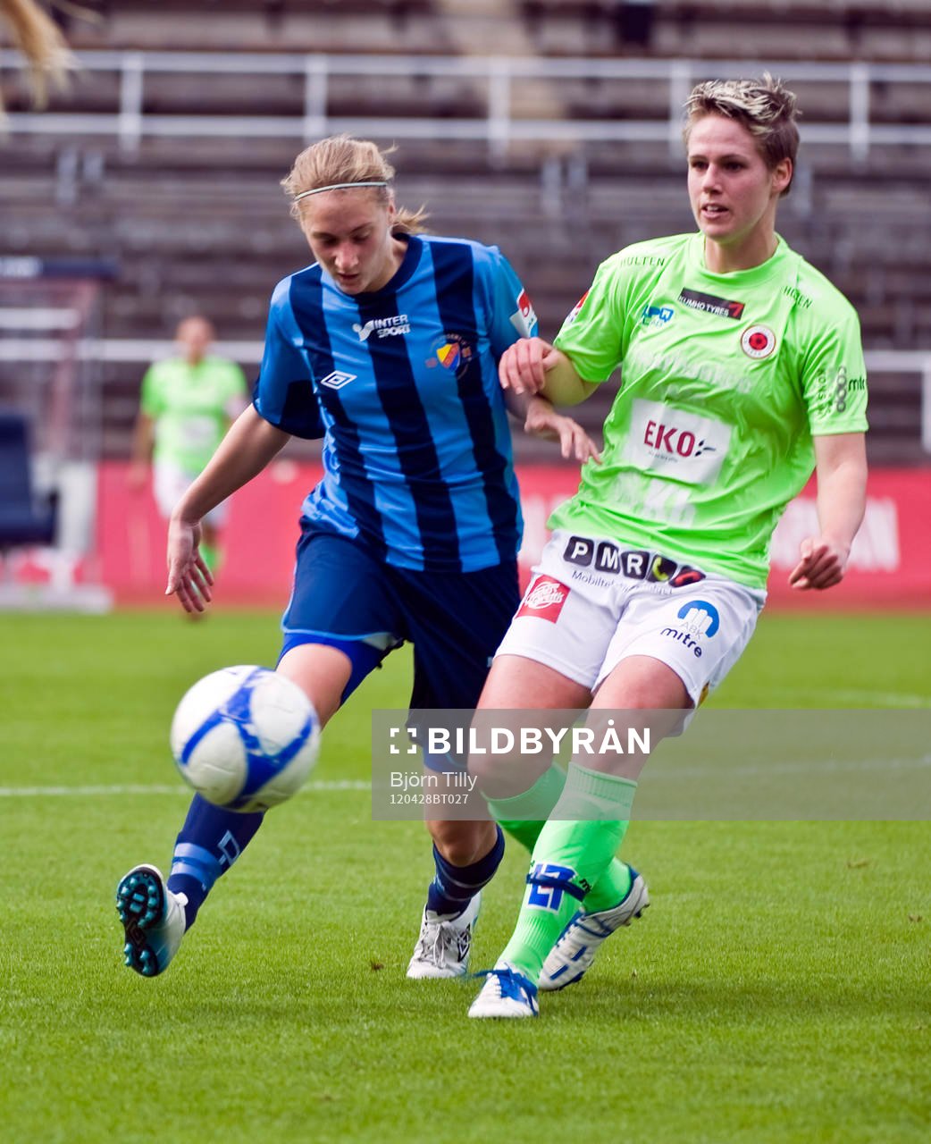  Matilda Rosqvist, Djurgården och Sophie Schmidt, Kristianstad.