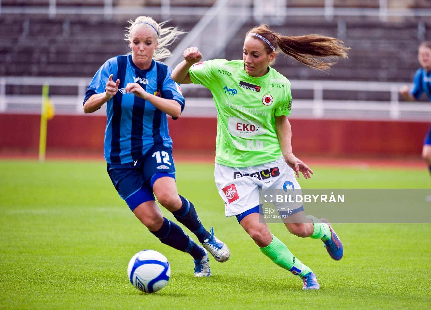 Anna Lindblom, Djurgården och Kosovare Asllani,