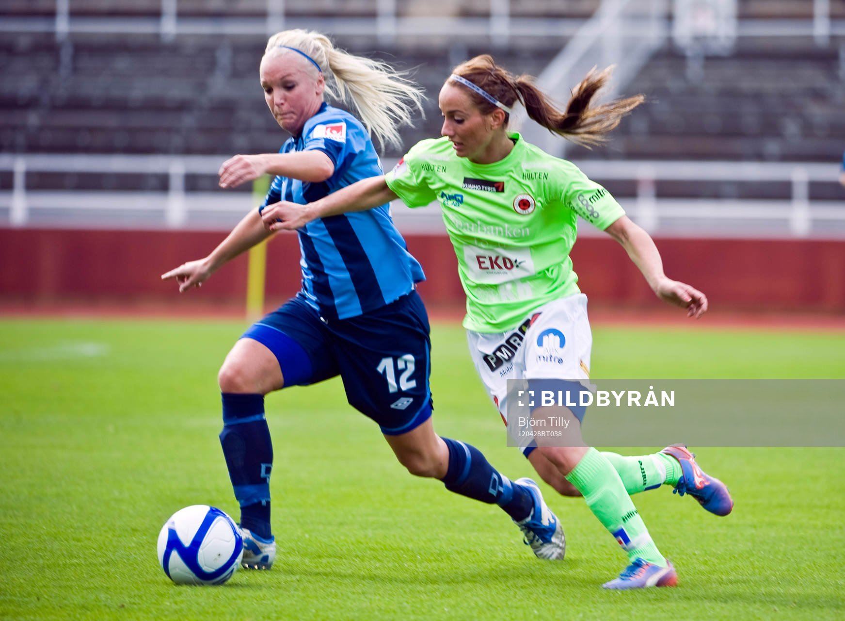 Anna Lindblom, Djurgården och Kosovare Asllani,
