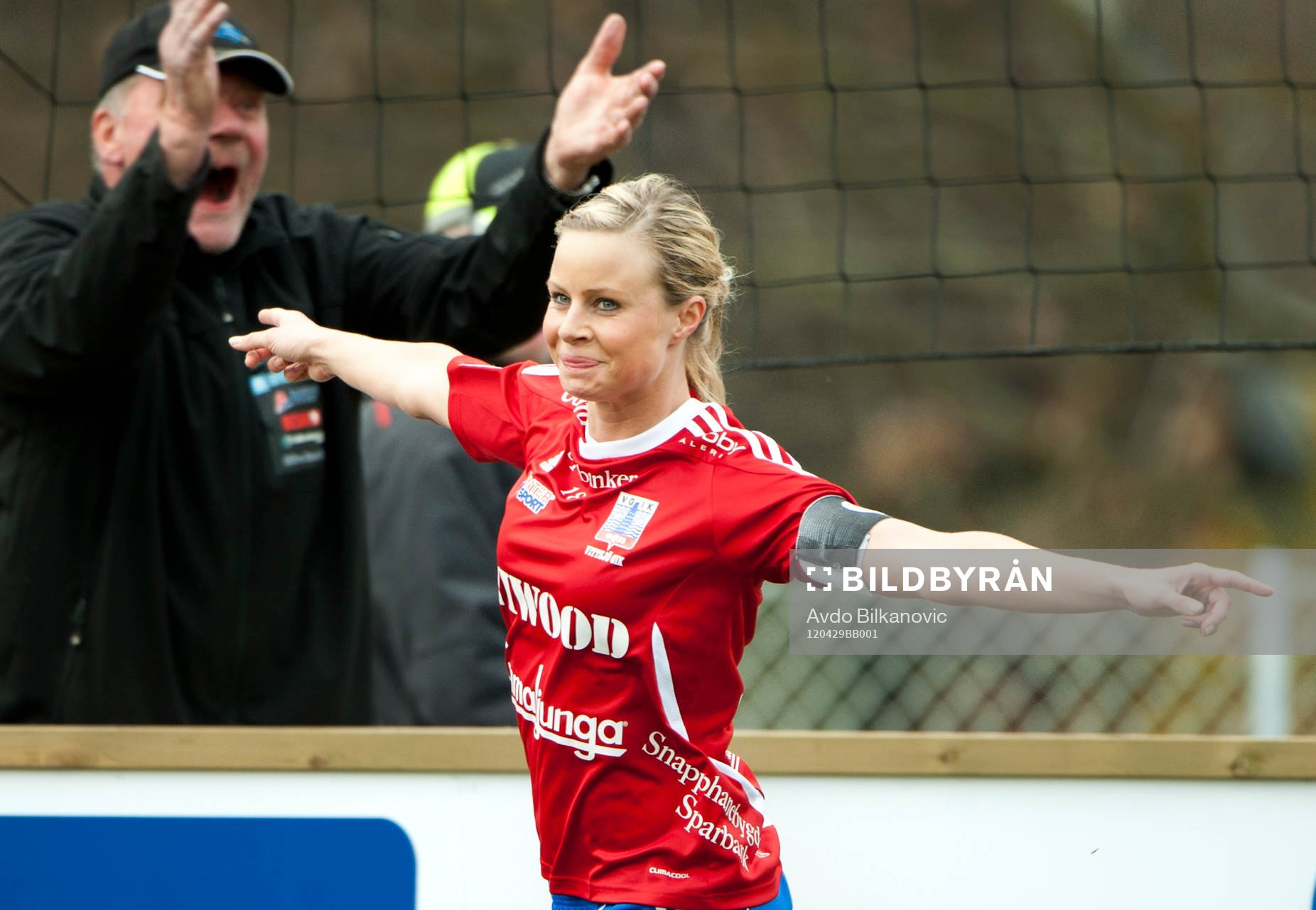 Sofie Andersson, jubel, Vittsjö