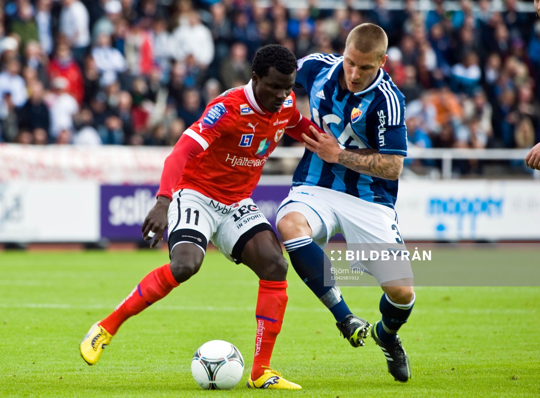 Abiola Dauda, Kalmar och Marc Pedersen, Djurgården