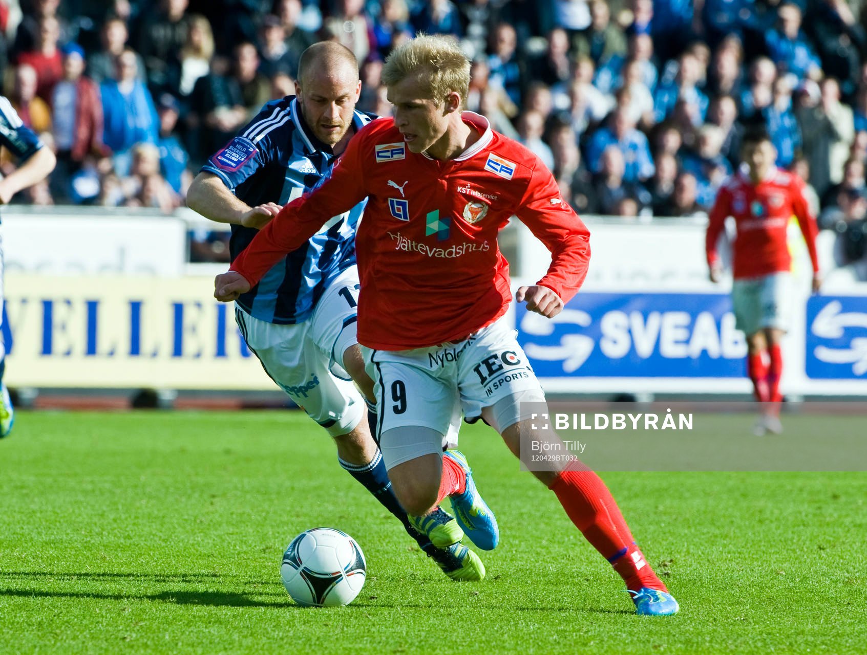  Daniel Sjölund, Djurgården och Sebastian Andersson, Kalmar.